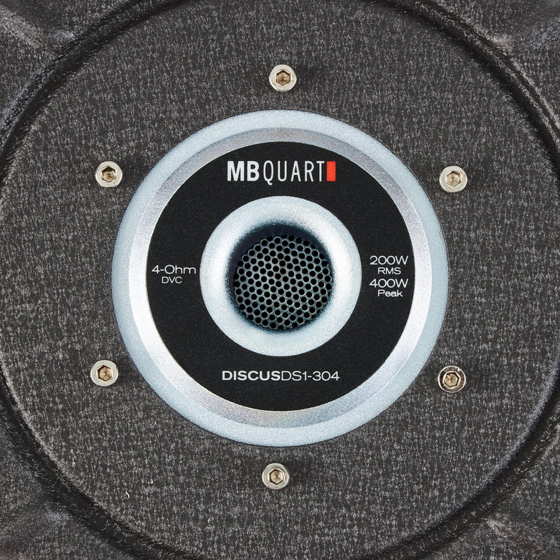 2) MB Quart DS1-304 800 Watt 12 Inch Slim Shallow Subwoofers Car/Truck DVC Subs