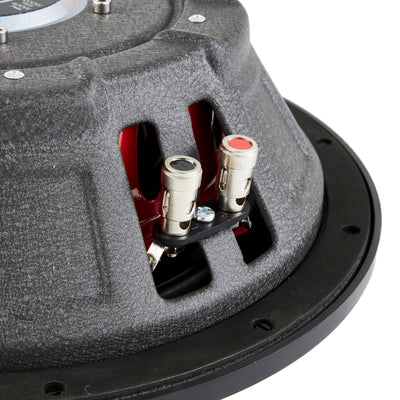MB Quart 400W 12" Subwoofer (2 Pack), 1,500W Monoblock Amp, & AKS8 Wiring Kit - VMInnovations