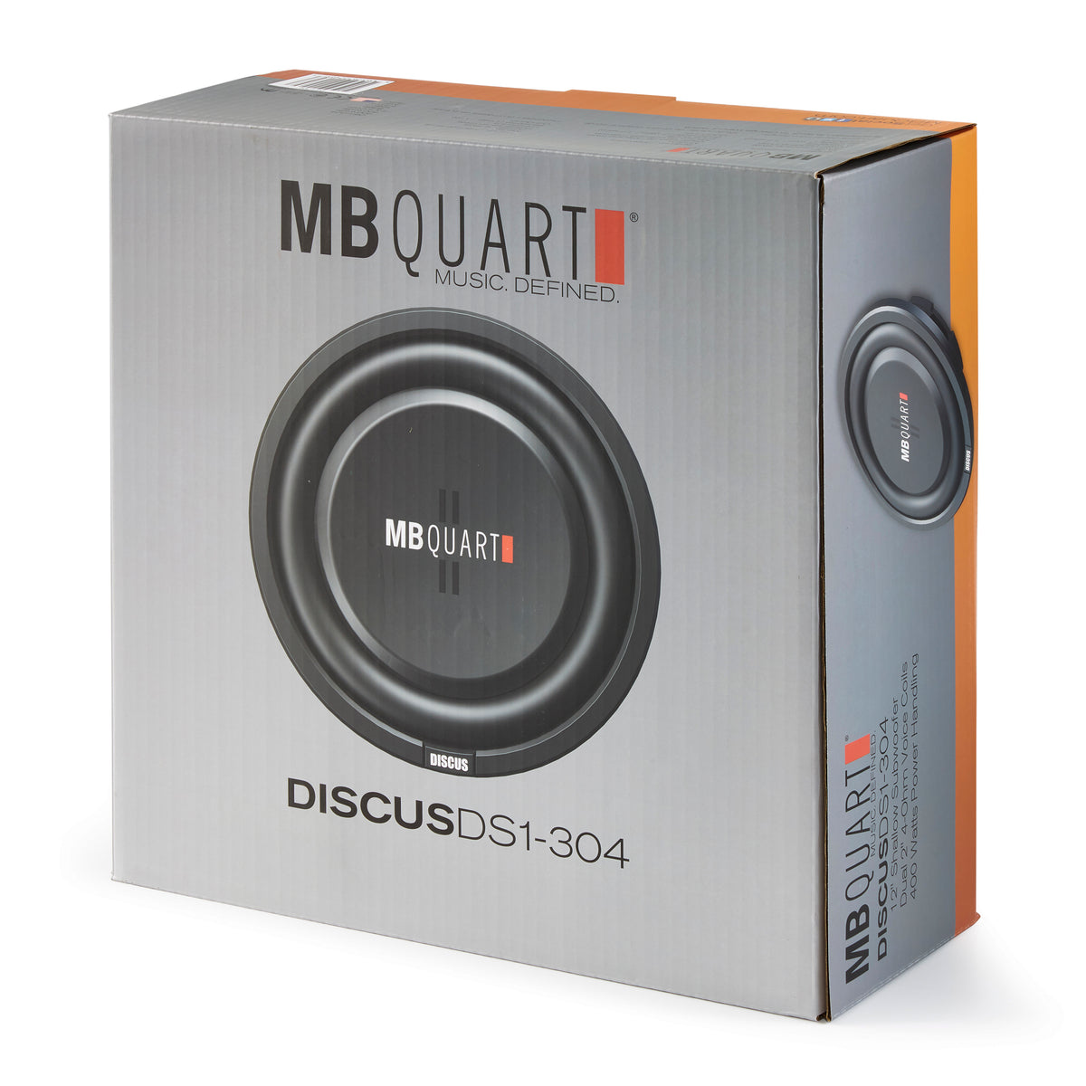 MB Quart DS1-304 Subwoofer 2-Pack with 2-Way Speakers 2-Pack and AKS8 Wiring Kit