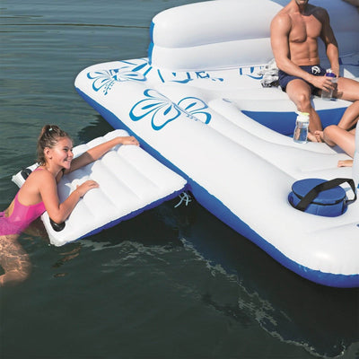 Bestway CoolerZ Tropical Breeze II Large Floating Island | Open Box