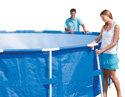 Bestway 15' x 48" Steel Pro Frame Above Ground Swimming Pool Set (Open Box)
