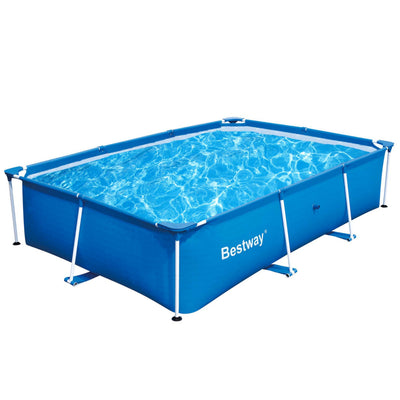 Bestway 9.8' x 6.7' x 26" Deluxe Splash Kids Ground Swimming Pool (Pool Only) - VMInnovations