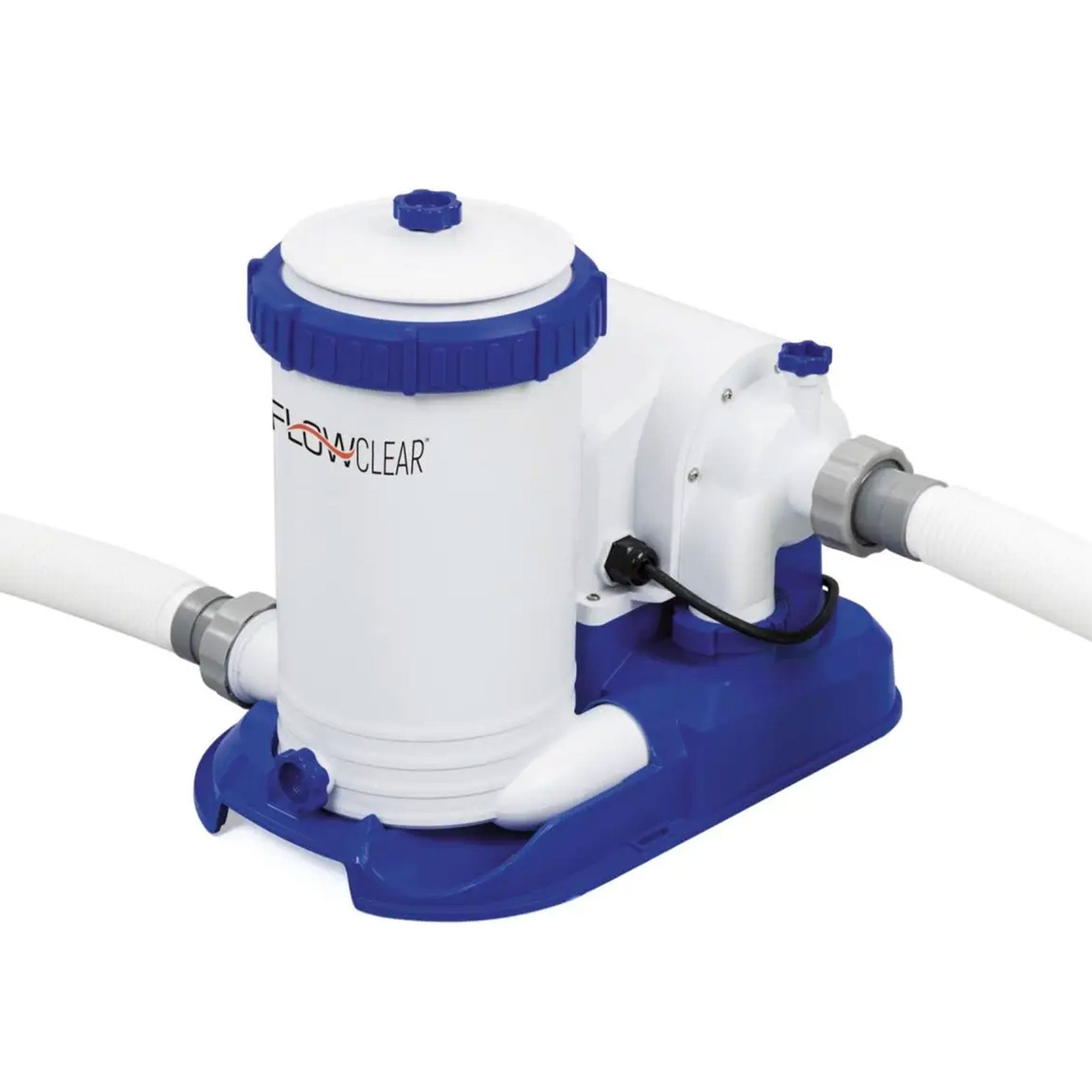 Bestway 24ft x 12ft x 52in Pool Set w/ Pool Vacuum & Maintenance Accessories Kit - VMInnovations