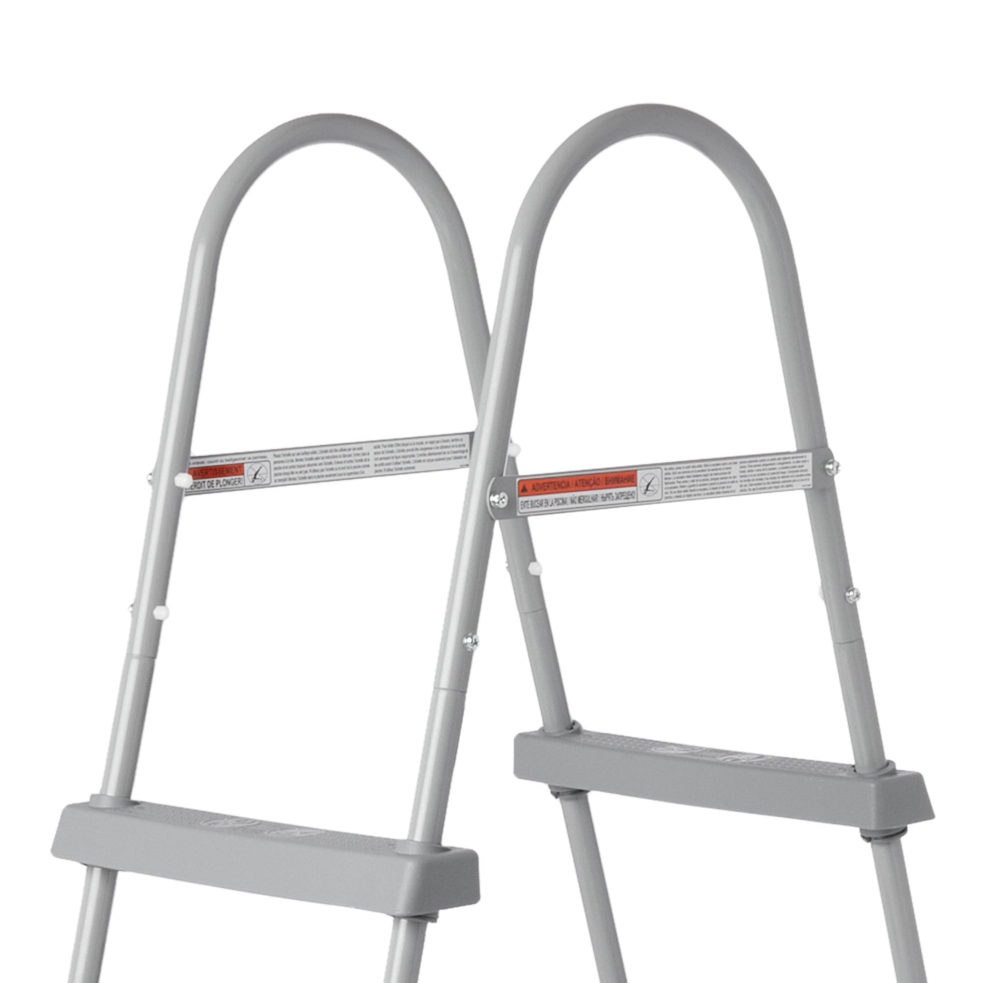 Bestway 36-Inch Steel Above Ground Swimming Pool Ladder Steps 58334E (Open Box)