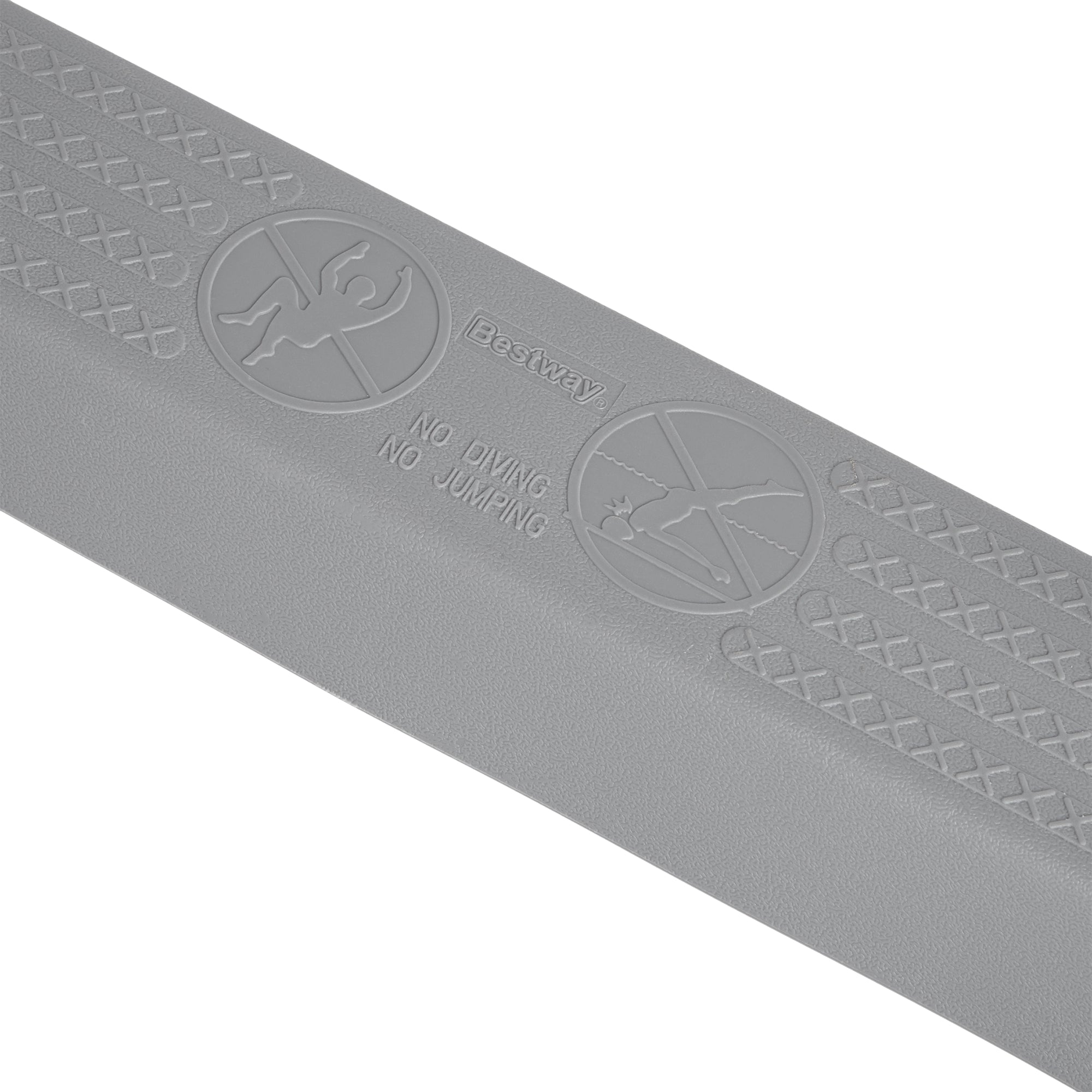 Bestway 36-Inch Steel Above Ground Swimming Pool Ladder Steps 58334E (Open Box)