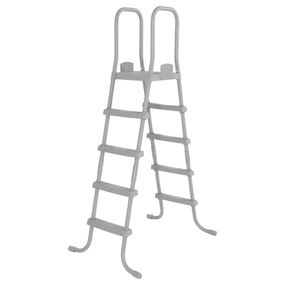 Bestway 52 Inch Steel Above Ground Pool Ladder No-Slip Steps (For Parts)