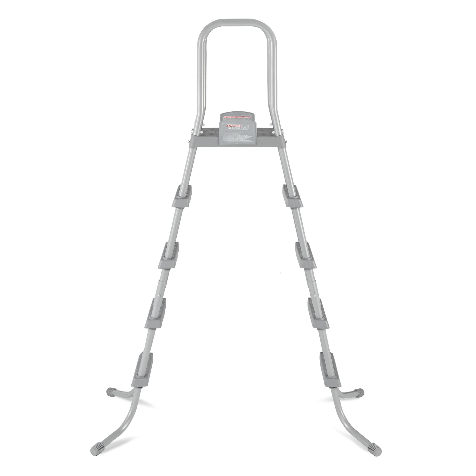 Bestway 52" Steel Above Ground Swimming Pool Ladder Steps (Open Box) (4 Pack)