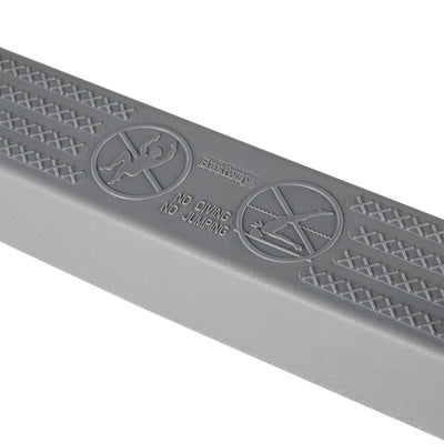 Bestway 52 In SteelPool Safety Ladder w/ No-Slip 9x36-Inch Vinyl Pool Ladder Mat