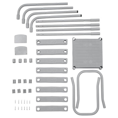 Bestway 52" Steel Above Ground Swimming Pool Ladder No-Slip Steps (Open Box) - VMInnovations