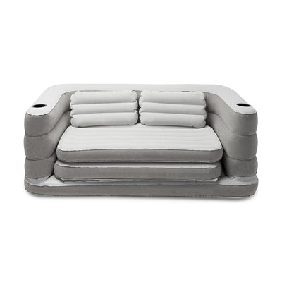 Bestway 79 x 63 x 25 Inches Multi Max II Air Couch Inflatable, Gray (Open Box)