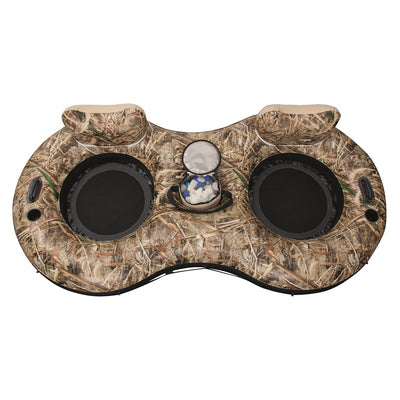 Bestway Realtree Max-5 Lake Runner X2 Two Person Inner Tube, Camouflage (Used)