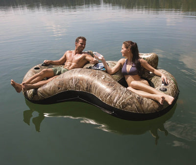 Bestway Realtree Max-5 Lake Runner X2 Two Person Tube, Camouflage (Open Box)