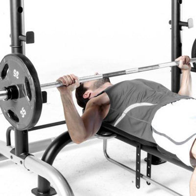 Marcy Six Position Home Gym Workout Utility Slant Board Bench (Open Box)