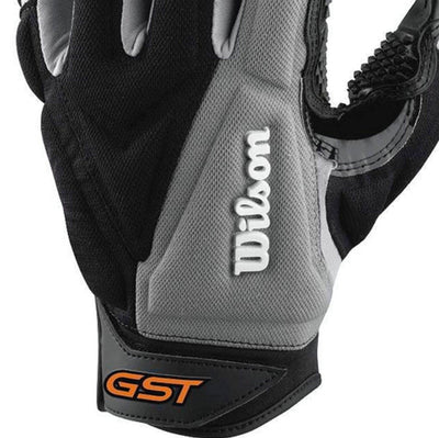 Wilson GST Trench OL/DL Line Football Gloves Adult Large (Open Box)