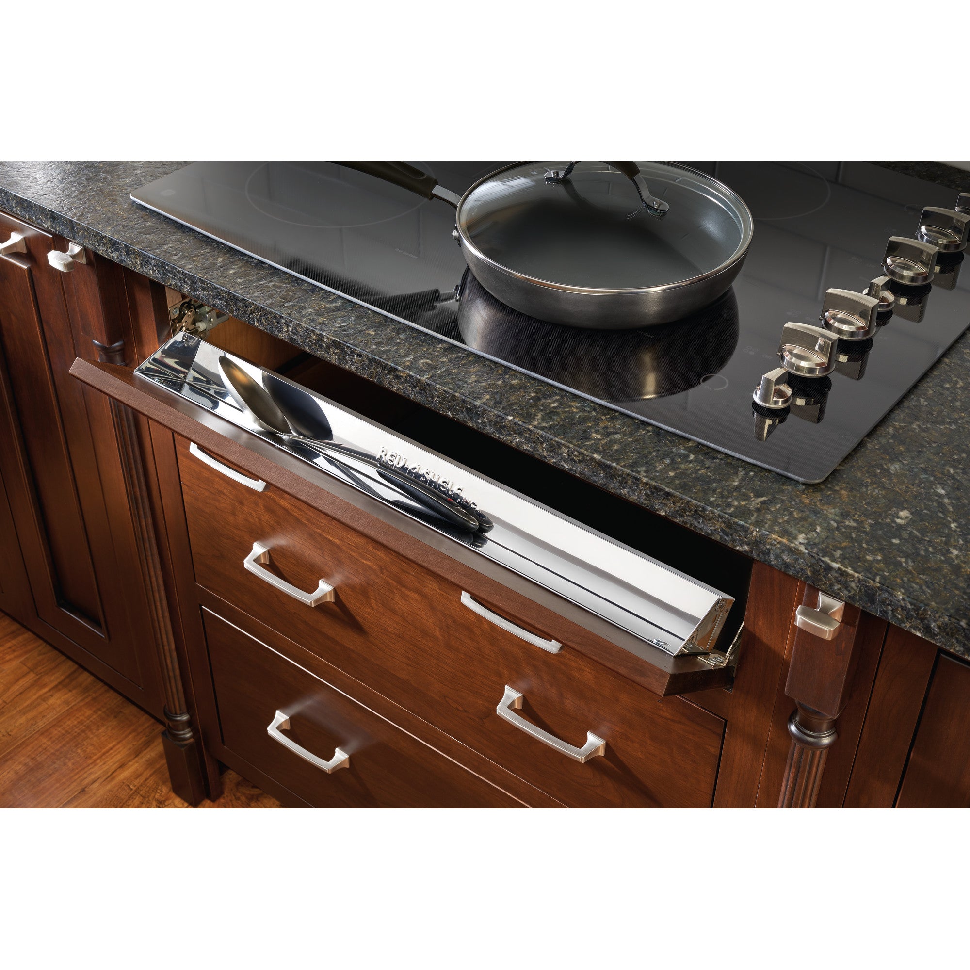 Rev-A-Shelf 6581-31SC-52 31" Stainless Steel Slim Tip-Out Tray (Refurbished)