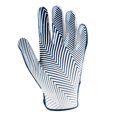 Wilson Authority Skill Receiver Football Gloves | Navy Adult XL (Open Box)