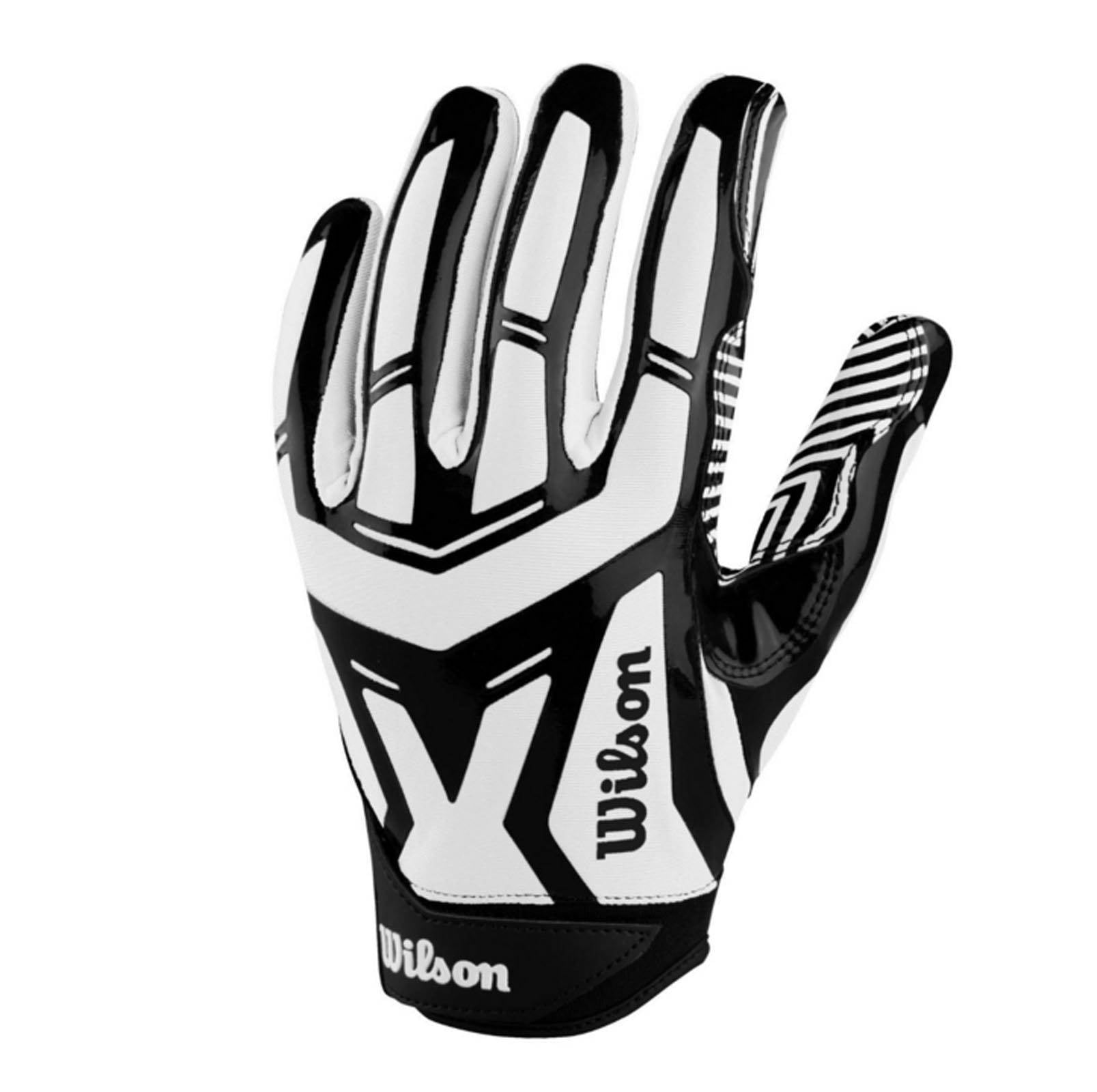 Wilson Authority Skill WR RB QB Receiver Football Gloves Adult Medium - Open Box