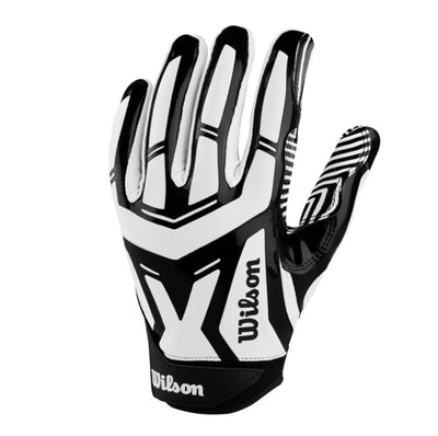 Wilson Authority Skill WR RB QB Receiver Football Gloves Adult Medium - Open Box