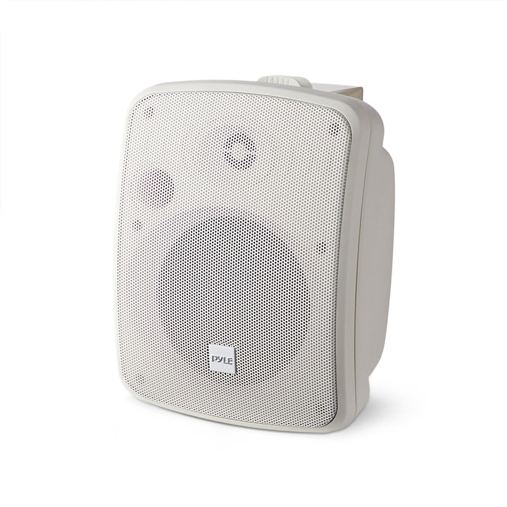 Pyle PDWR54BTW 5.25" 600W Bluetooth Waterproof Powered Outdoor Speakers (Pair)