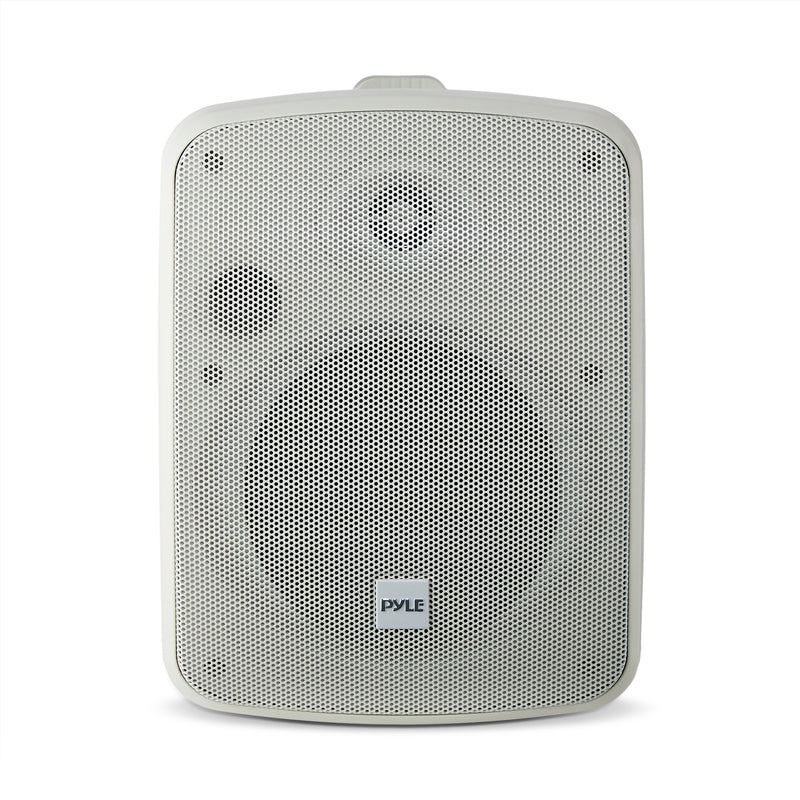 Pyle Bluetooth 600W Waterproof 5.25" Powered Outdoor Speakers (Pair) (Open Box)