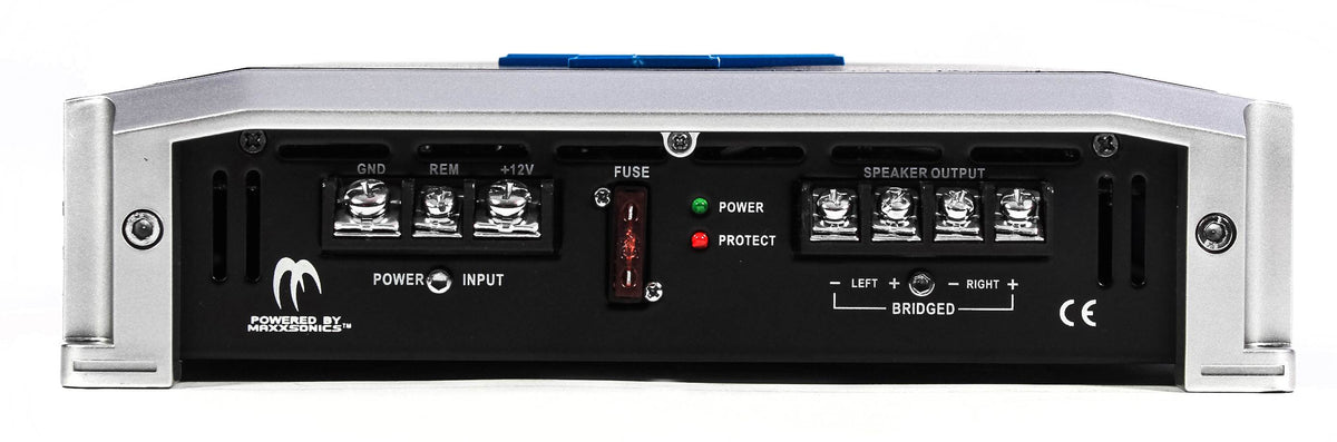 Autotek 1200 Watt 2 Channel Amplifier Car Audio Stereo Power Amp + Wiring Kit