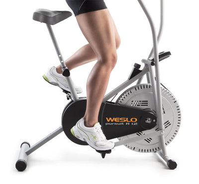 Weslo Pursuit R 1.2 Upright Bike Personal Home Gym Workout Equipment - Open Box
