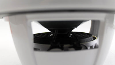 2) Kenwood 8 Inch 300 Watt Marine Boat White Speakers | KFC-2053MRW - Open Box