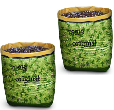 Roots Organics Hydroponic Gardening Coco Fiber Potting Soil, 1.5 cu ft (2 Pack) - VMInnovations