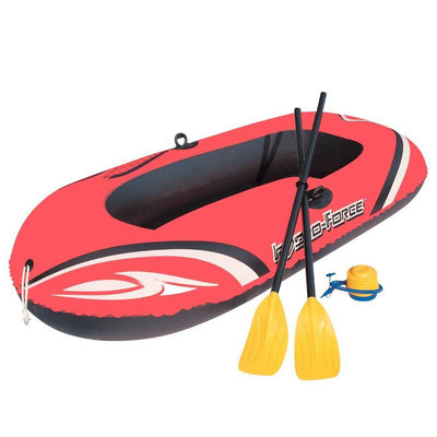 Bestway 77 x 45 Inches HydroForce Inflatable Raft Set with Oars and Pump| 61062E - VMInnovations