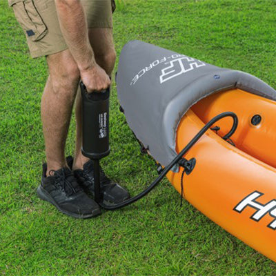 Bestway 126 x 35 Inches Lite-Rapid X2 Inflatable Kayak Float with Oars | 65077E