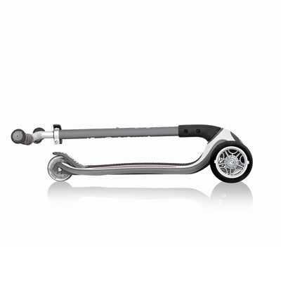 Globber Master 3-Wheel Scooter for Kids Aged 4 and Up, Silver & Black (Used)