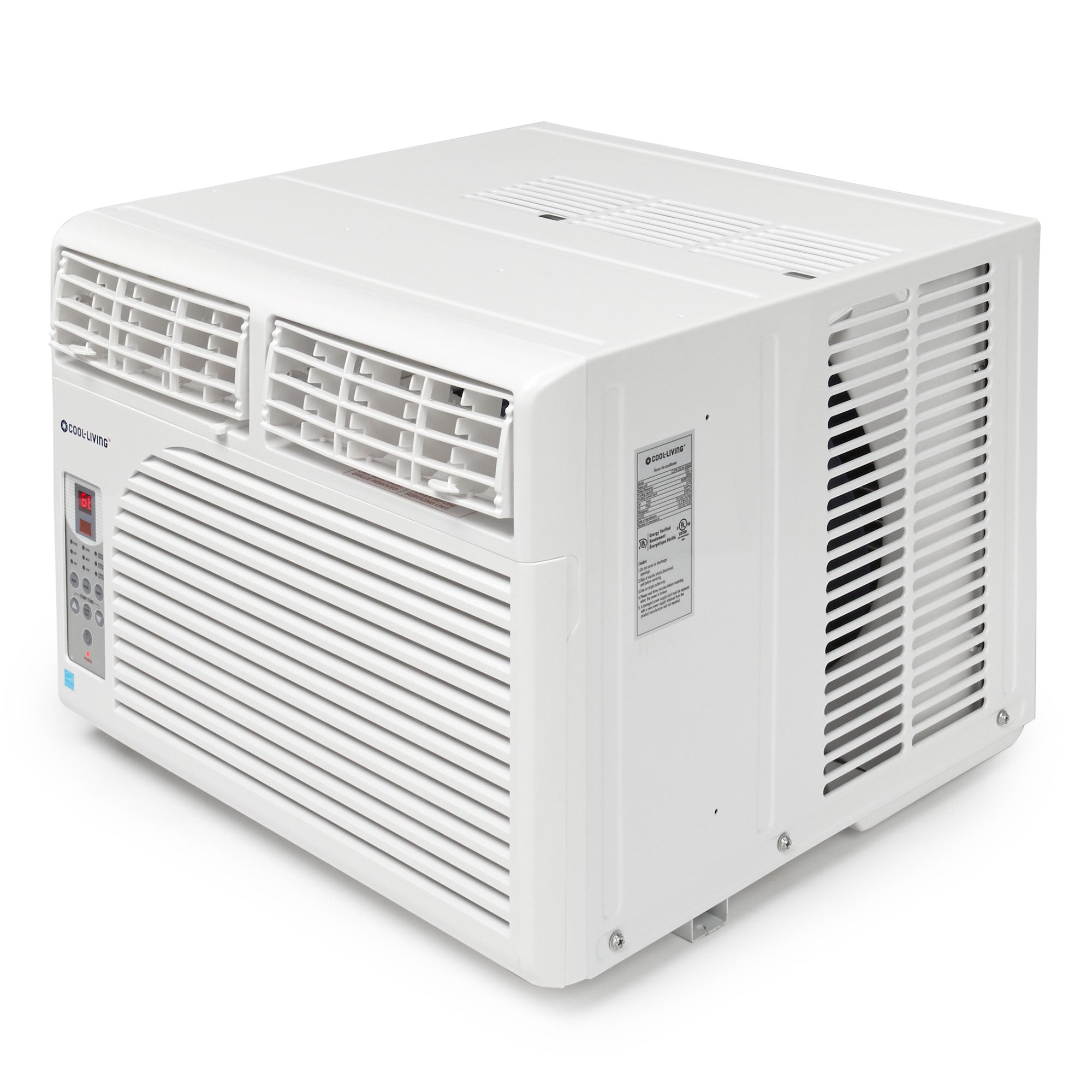 Cool Living 8,000 BTU 350 SqFt Home Window Mount Air Conditioner (Open Box)