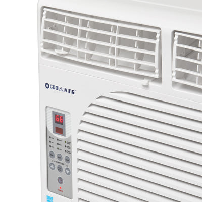 Cool Living 8,000 BTU 350 SqFt Home Window Mount Air Conditioner (Open Box)