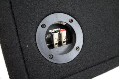 Kicker 43DCWR102 CompR 10" 1600 Watt 2-Ohm Dual Loaded Car Subwoofer Enclosure