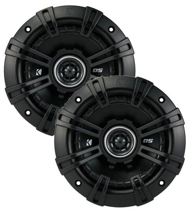 2) Kicker D-Series 5.25" 200W 2-Way 4-Ohm Car Audio Coaxial Speakers (Used)