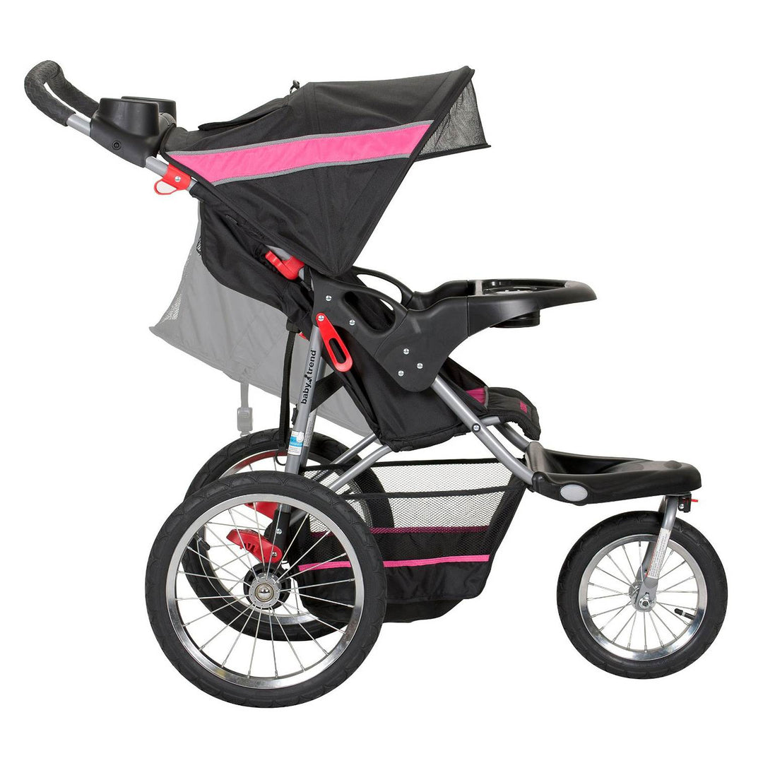 Baby Trend Expedition Jogger Folding Jogging Stroller Bubble Gum (Open Box) - VMInnovations