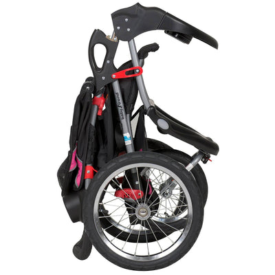 Baby Trend Expedition Jogger Folding Jogging Stroller, Bubble Gum (Used)