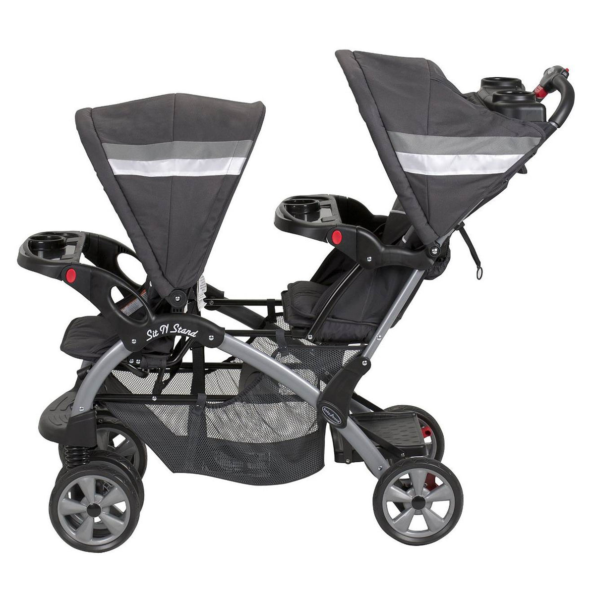 Baby Trend Sit N Stand Double Twin Baby Toddler Stroller, Liberty (Open Box)