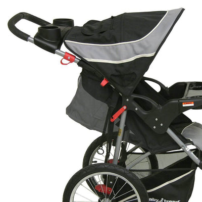 Baby Trend Expedition Jogger Folding Jogging Stroller, Phantom (Open Box)