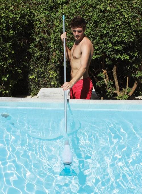 Kokido Skooba Max Vac Above Ground Swimming Pool Vacuum Cleaner, Gray (Open Box) - VMInnovations