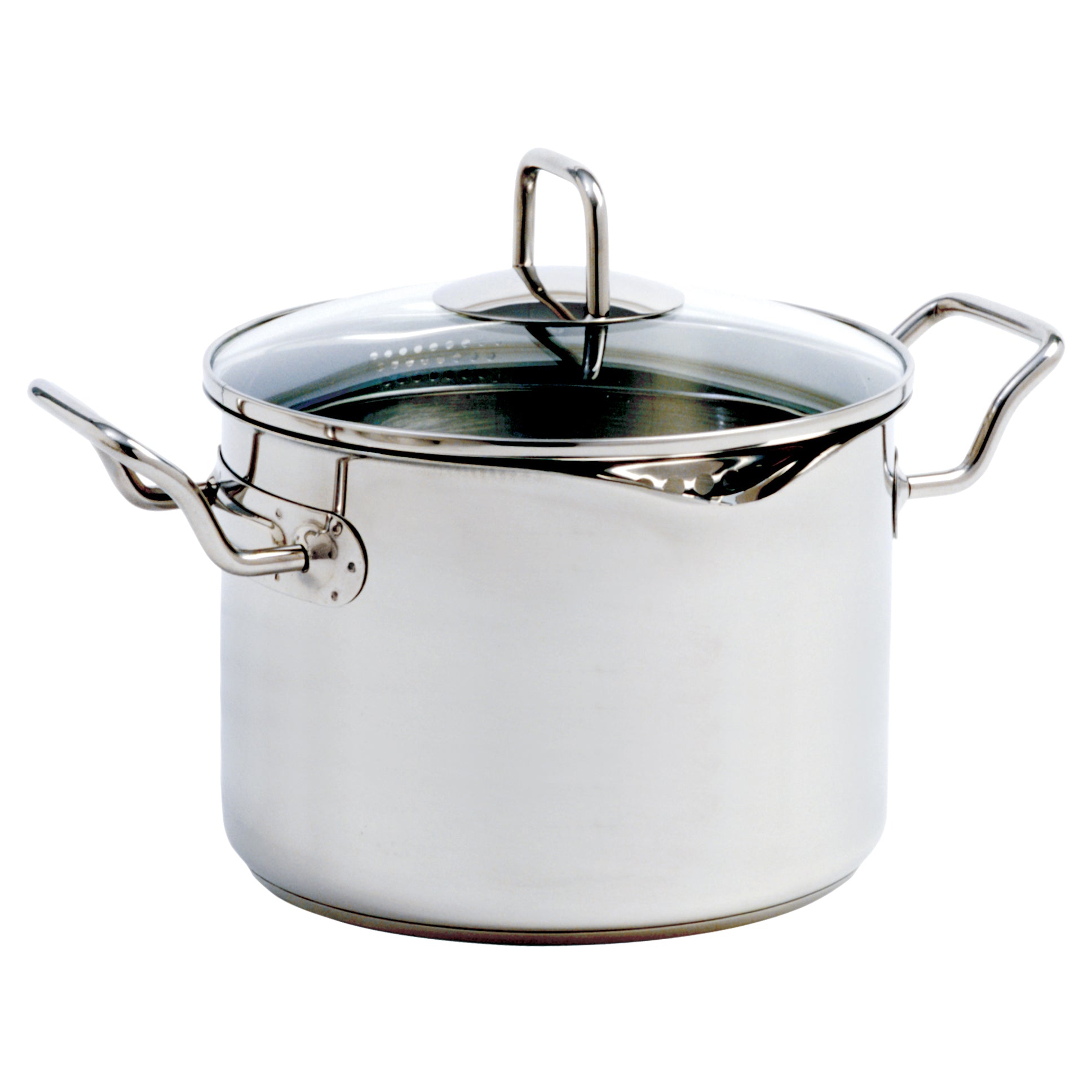 Norpro Krona Stainless Steel 7.5 Qt Cooking Pot w/ Straining Lid (Open Box)