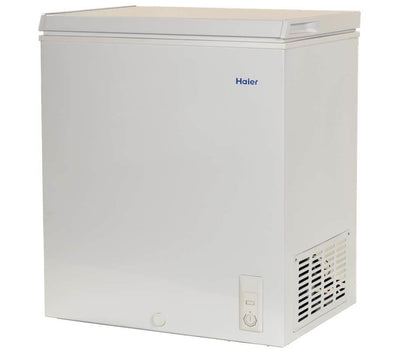 Haier HF50CM23NW Compact 5.0 Cu. Ft. Chest Freezer Upright Deep Freeze - Damaged