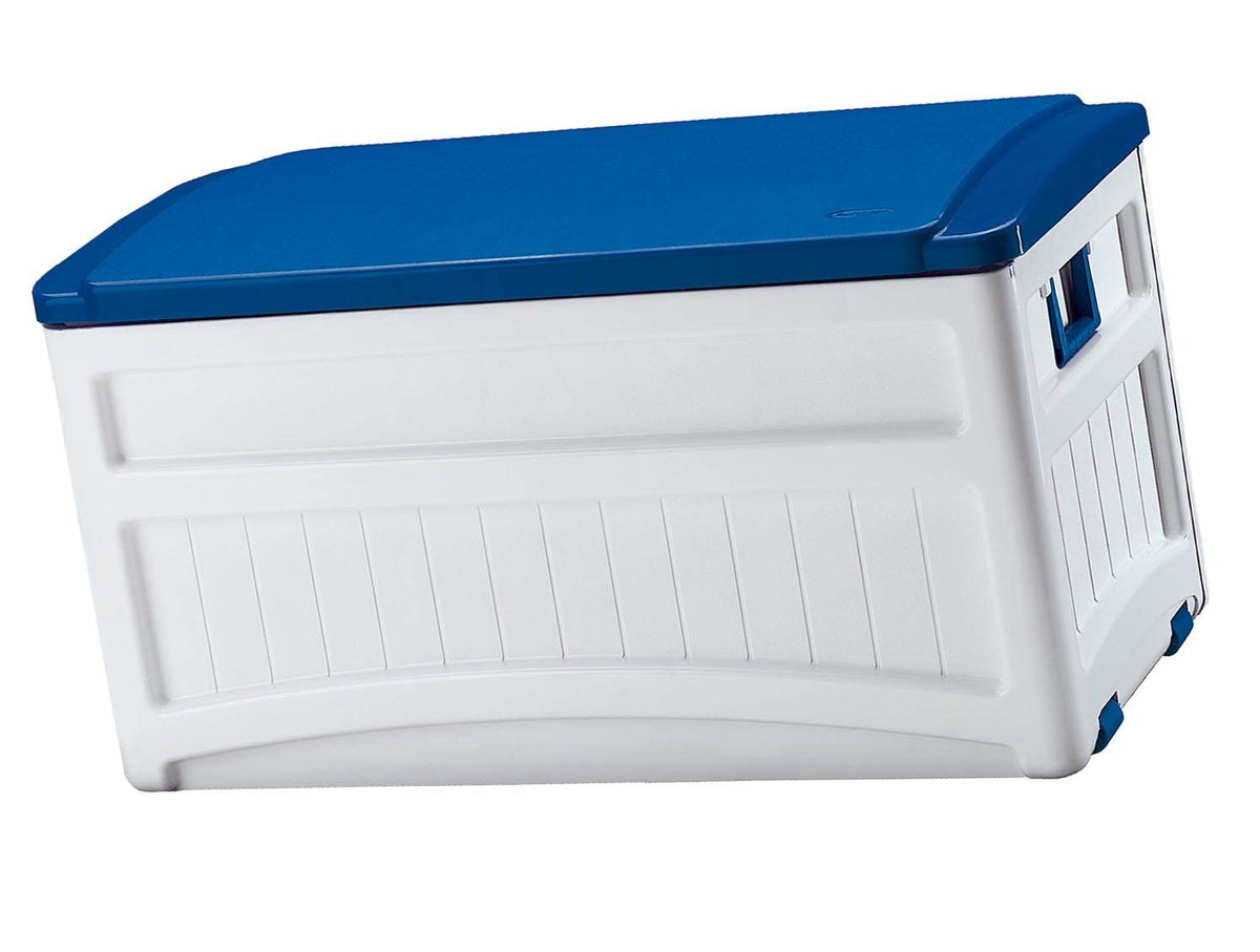 Suncast Pool Resin Outdoor Storage Deck Box 73 Gallons, Cape Cod (Open Box)