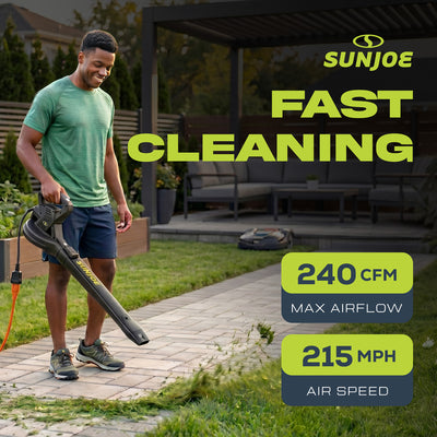 Sun Joe Blower Joe 10-Amp 215 MPH All-Purpose 2-Speed Electric Blower (Used) - VMInnovations