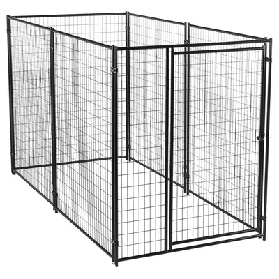 Lucky Dog Large Modular Welded Wire Box Dog Kennel, 10x5x6 Feet (For Parts)