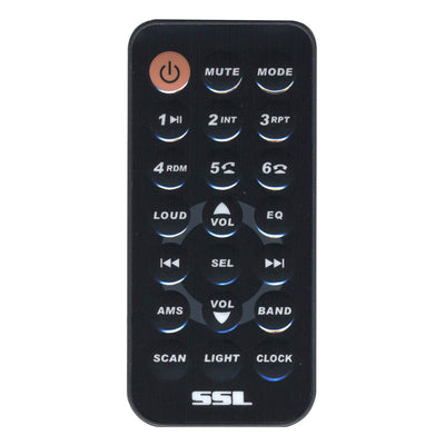 Soundstorm ML41B SSL Single DIN Bluetooth Digital Media Car Receiver (4 Pack)