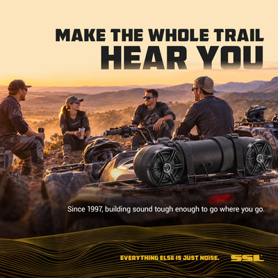 SOUNDSTORM BTB6 Bluetooth 6.5" 450W ATV/Marine Off Road Amplified Tube Speaker