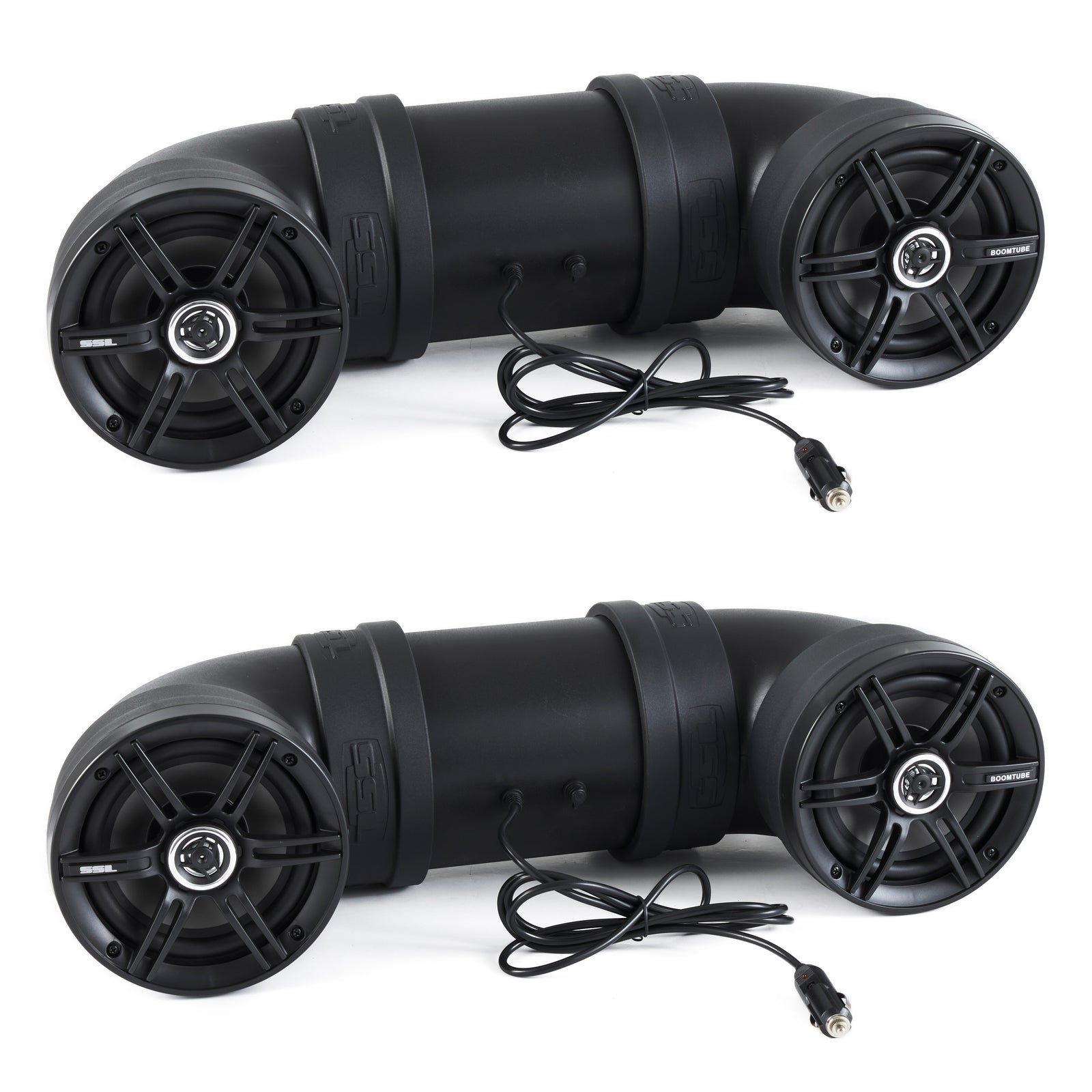 Soundstorm BTB6 Bluetooth 450W ATV/Marine UTV Amplified Tube Speaker (2 Pack) - VMInnovations