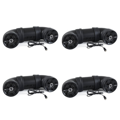 Soundstorm Bluetooth 6.5" 450W ATV/Marine Amplified Tube Speaker (4 Pack)