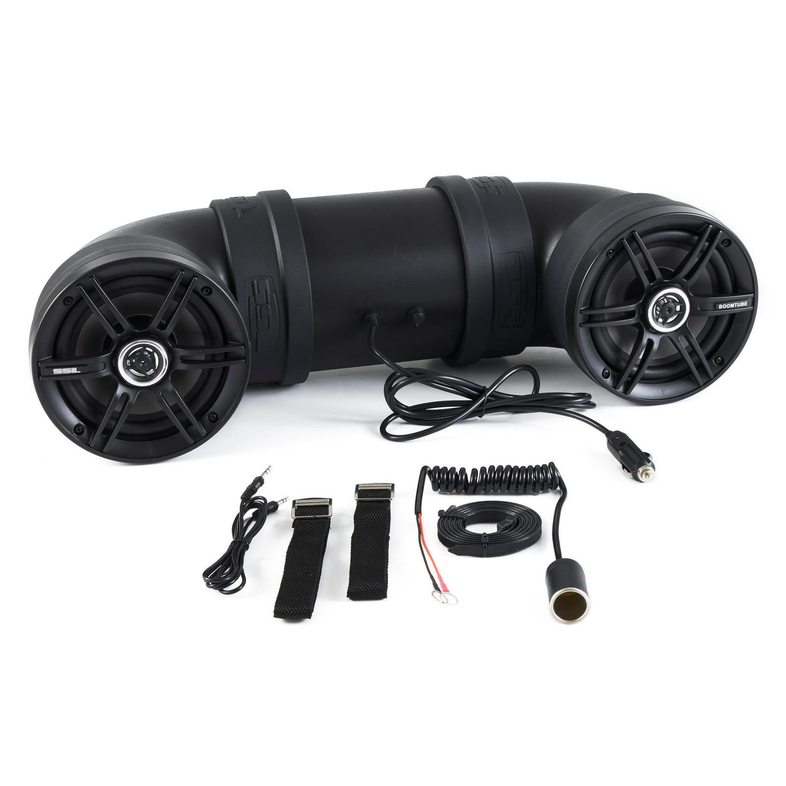Soundstorm BTB6 Bluetooth 450W ATV/Marine UTV Amplified Tube Speaker (2 Pack) - VMInnovations